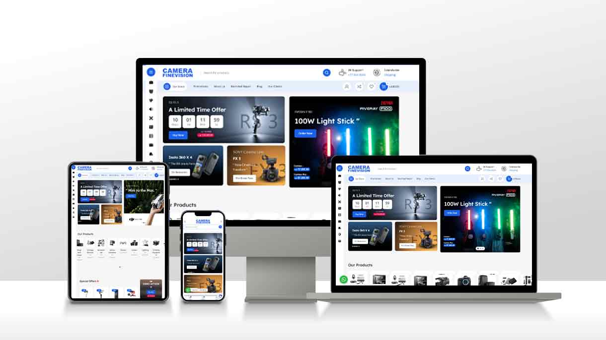 Camerafinevision Website